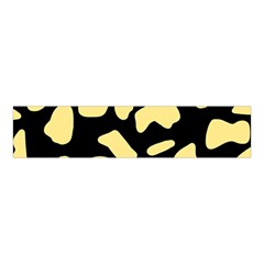 Cow Yellow Black Velvet Scrunchie by ConteMonfrey