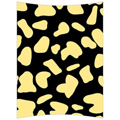 Cow Yellow Black Back Support Cushion by ConteMonfrey