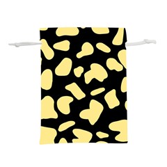 Cow Yellow Black Lightweight Drawstring Pouch (l) by ConteMonfrey