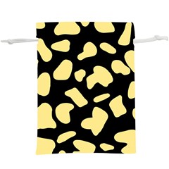 Cow Yellow Black  Lightweight Drawstring Pouch (xl) by ConteMonfrey