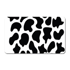 Cow Black And White Spots Magnet (rectangular) by ConteMonfrey