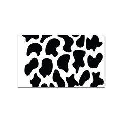 Cow Black And White Spots Sticker Rectangular (10 Pack) by ConteMonfrey