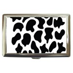 Cow black and white spots Cigarette Money Case Front