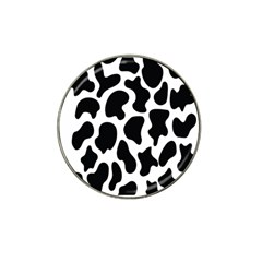 Cow Black And White Spots Hat Clip Ball Marker (4 Pack) by ConteMonfrey