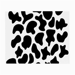 Cow Black And White Spots Small Glasses Cloth by ConteMonfrey