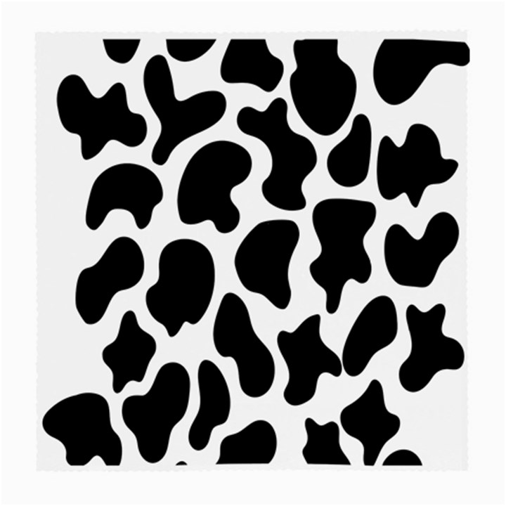 Cow black and white spots Medium Glasses Cloth