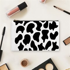 Cow Black And White Spots Cosmetic Bag (medium) by ConteMonfrey