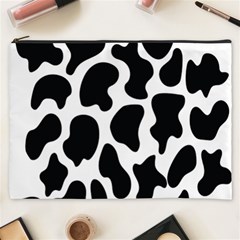 Cow Black And White Spots Cosmetic Bag (xxxl) by ConteMonfrey