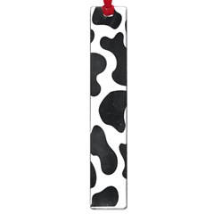 Cow Black And White Spots Large Book Marks by ConteMonfrey