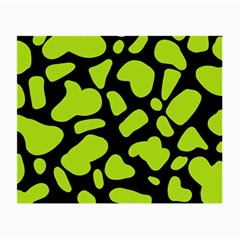 Neon Green Cow Spots Small Glasses Cloth by ConteMonfrey