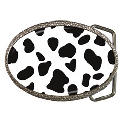 Black And White Spots Belt Buckles by ConteMonfrey