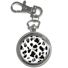 Black And White Spots Key Chain Watches by ConteMonfrey