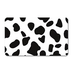 Black And White Spots Magnet (rectangular) by ConteMonfrey