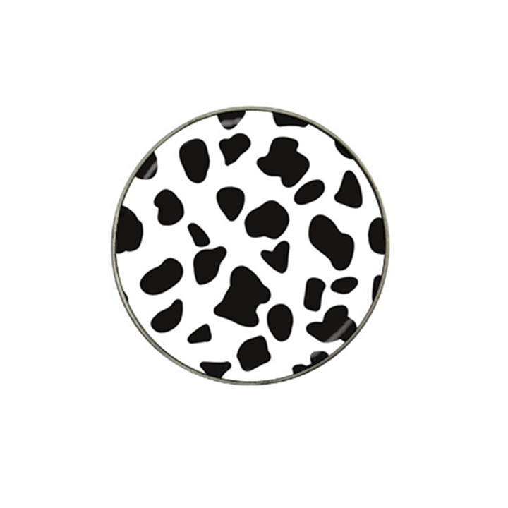 Black and white spots Hat Clip Ball Marker (4 pack)