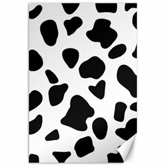 Black And White Spots Canvas 20  X 30  by ConteMonfrey