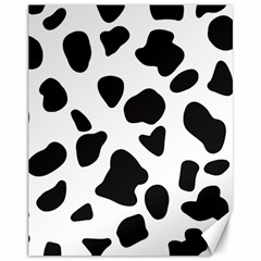 Black And White Spots Canvas 11  X 14  by ConteMonfrey