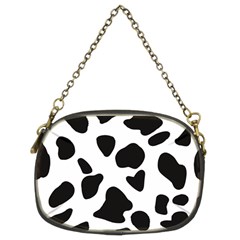 Black And White Spots Chain Purse (two Sides) by ConteMonfrey