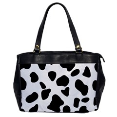 Black And White Spots Oversize Office Handbag by ConteMonfrey