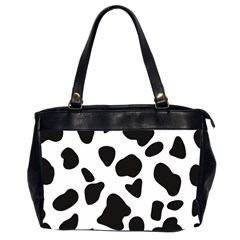 Black And White Spots Oversize Office Handbag (2 Sides) by ConteMonfrey