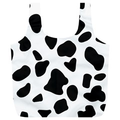 Black And White Spots Full Print Recycle Bag (xl) by ConteMonfrey