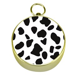 Black And White Spots Gold Compasses by ConteMonfrey