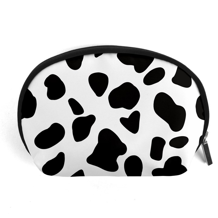 Black and white spots Accessory Pouch (Large)