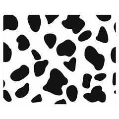 Black And White Spots Double Sided Flano Blanket (medium)  by ConteMonfrey