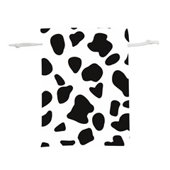 Black And White Spots Lightweight Drawstring Pouch (l) by ConteMonfrey