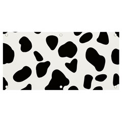 Black And White Spots Banner And Sign 4  X 2  by ConteMonfrey