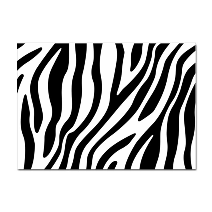 Zebra Vibes Animal Print Sticker A4 (100 pack)