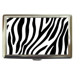 Zebra Vibes Animal Print Cigarette Money Case by ConteMonfrey