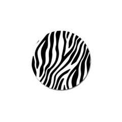 Zebra Vibes Animal Print Golf Ball Marker (4 Pack) by ConteMonfrey