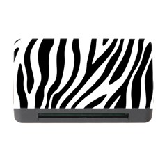 Zebra Vibes Animal Print Memory Card Reader With Cf by ConteMonfrey