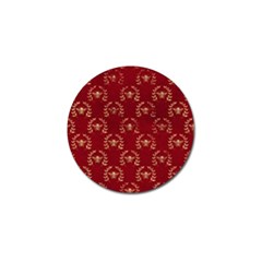 Golden Bees Red Sky Golf Ball Marker (4 Pack) by ConteMonfrey