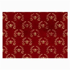 Golden Bees Red Sky Large Glasses Cloth by ConteMonfrey