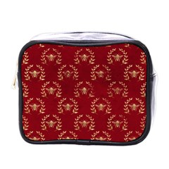 Golden Bees Red Sky Mini Toiletries Bag (one Side) by ConteMonfrey