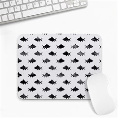 Cute Small Sharks  Small Mousepad by ConteMonfrey