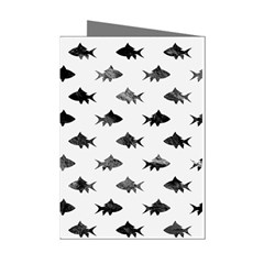 Cute Small Sharks  Mini Greeting Cards (pkg Of 8) by ConteMonfrey