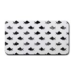 Cute Small Sharks  Medium Bar Mat 16 x8.5  Bar Mat