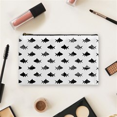 Cute Small Sharks  Cosmetic Bag (medium) by ConteMonfrey