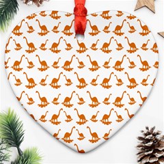 Friends Dinosaurs Ornament (heart) by ConteMonfrey