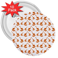 Friends Dinosaurs 3  Buttons (10 Pack)  by ConteMonfrey