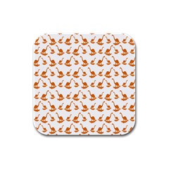 Friends Dinosaurs Rubber Square Coaster (4 Pack) by ConteMonfrey