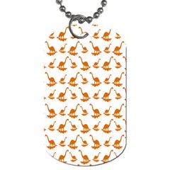 Friends Dinosaurs Dog Tag (one Side) by ConteMonfrey