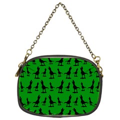 Green Dinos Chain Purse (one Side) by ConteMonfrey