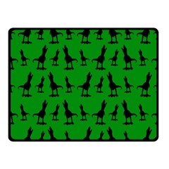 Green Dinos Fleece Blanket (small) by ConteMonfrey