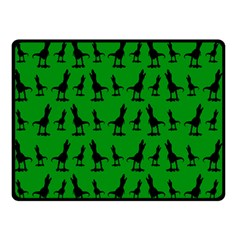 Green Dinos Double Sided Fleece Blanket (small)  by ConteMonfrey