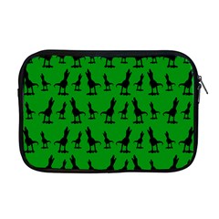 Green Dinos Apple Macbook Pro 17  Zipper Case by ConteMonfrey