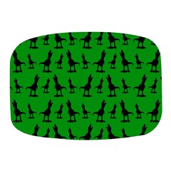 Green Dinos Mini Square Pill Box by ConteMonfrey