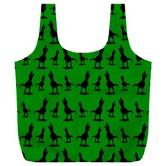 Green Dinos Full Print Recycle Bag (xxxl) by ConteMonfrey